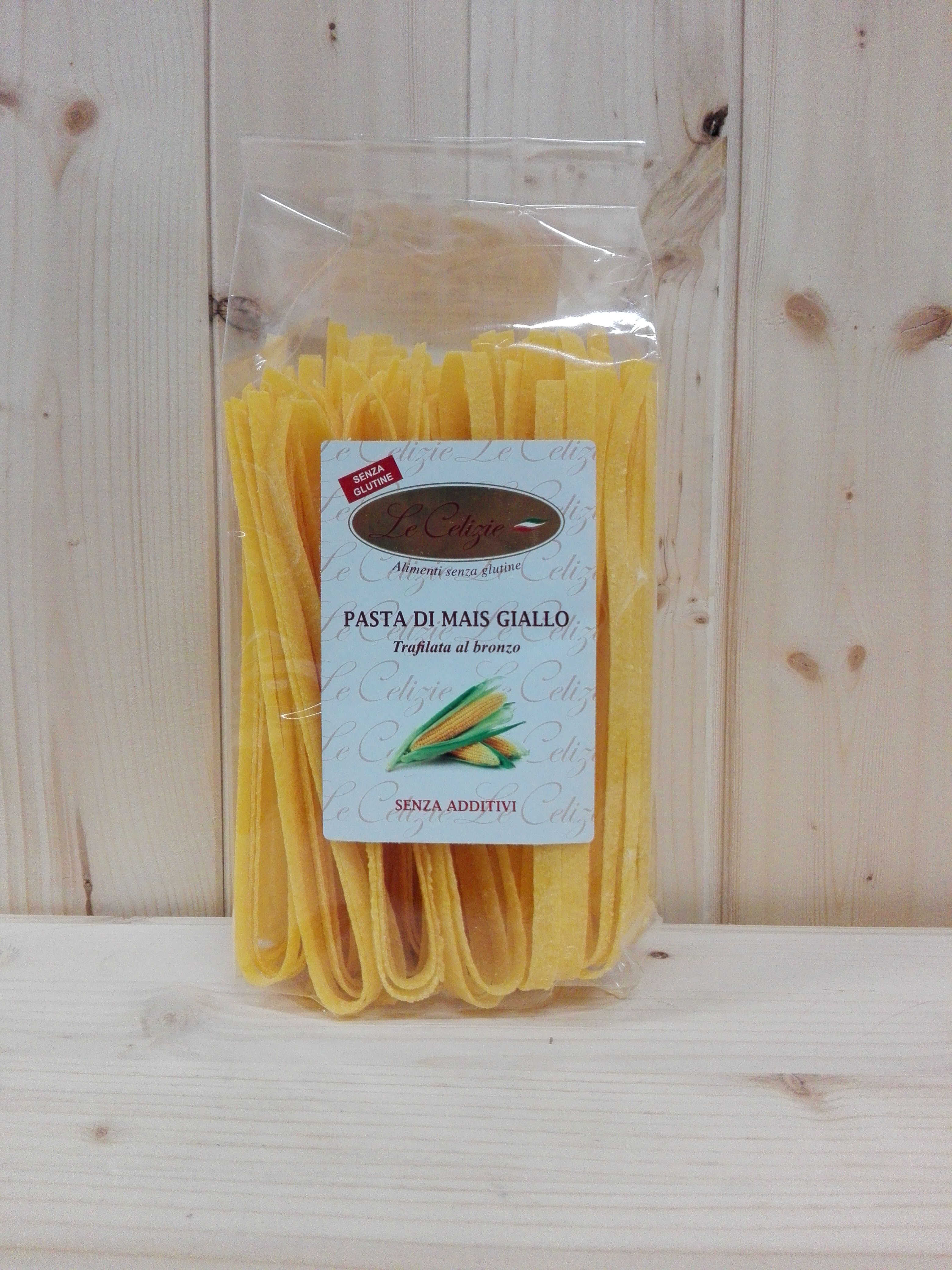 Le Celizie Pasta di Mais Giallo Tagliatelle