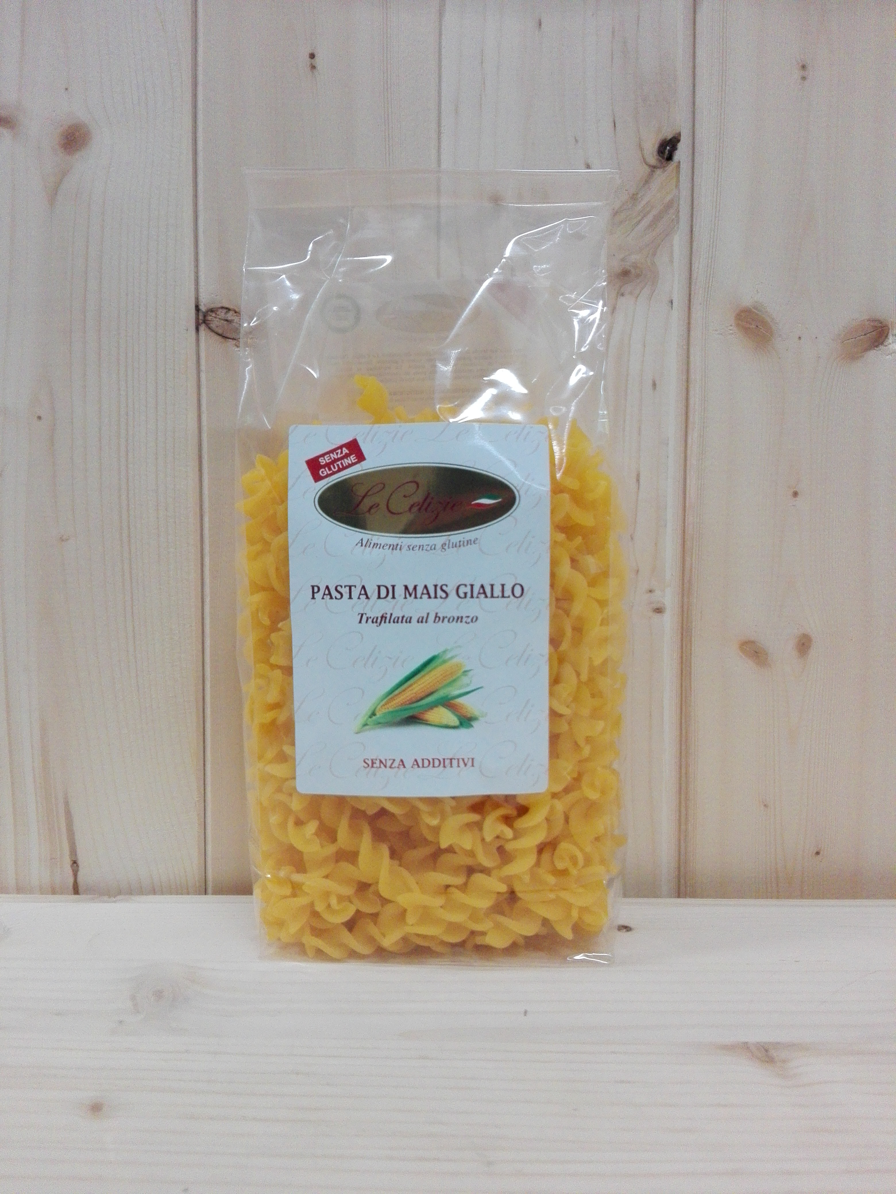 Le Celizie Pasta di Mais Giallo Torciglioni