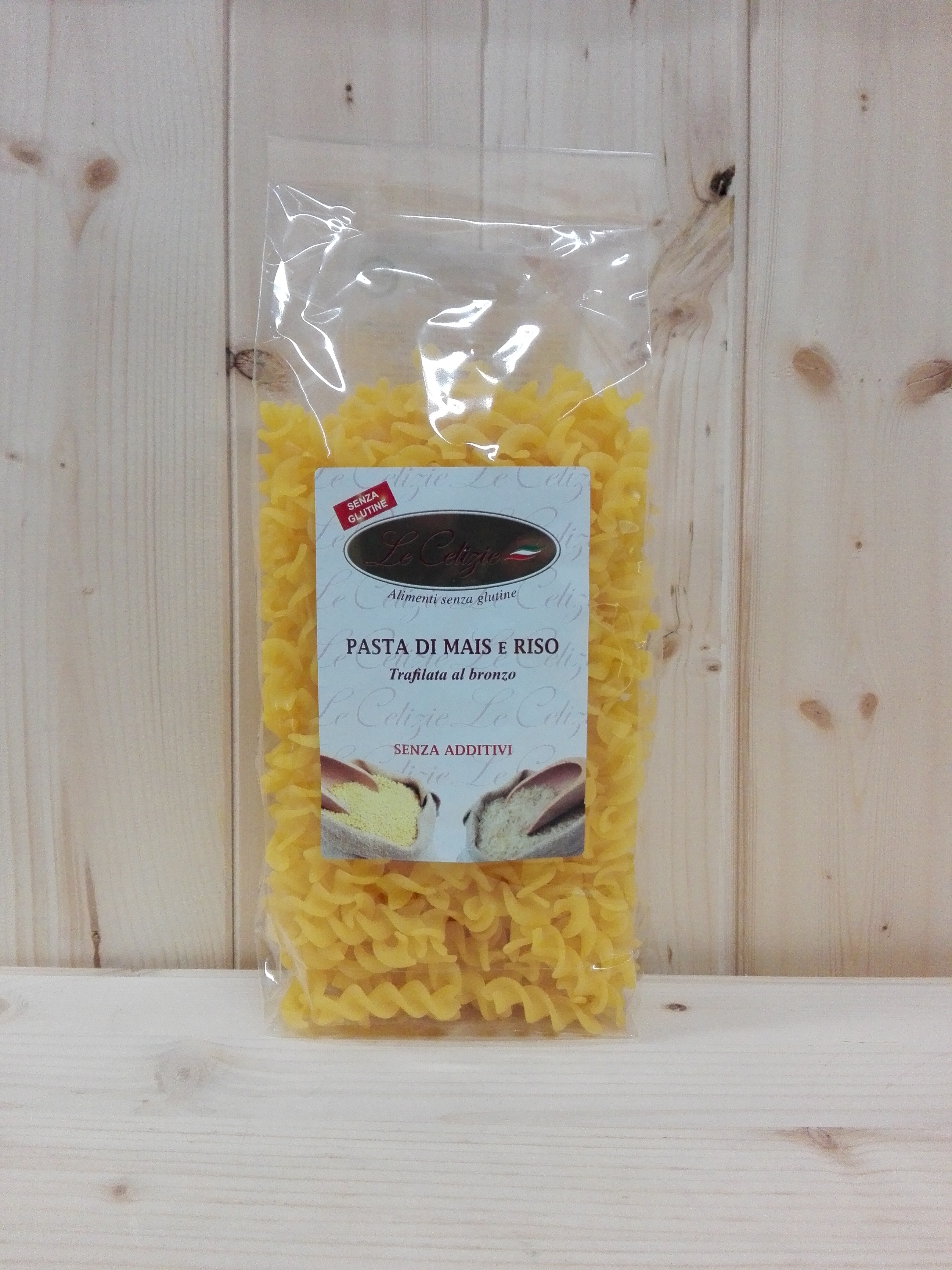 Le Celizie Pasta di Mais e Riso Torciglioni