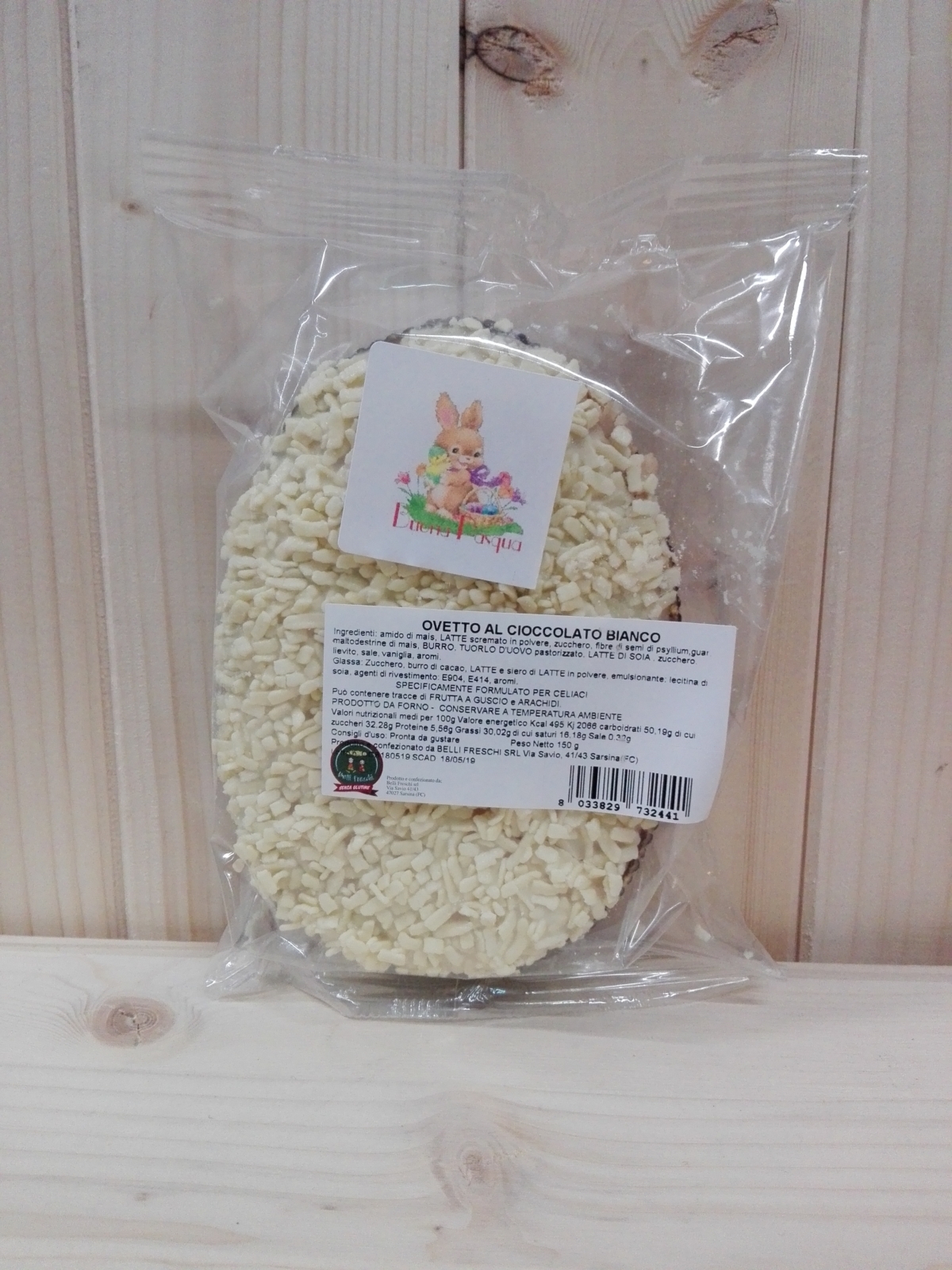 Belli Fresci Ovetto al Cioccolato Bianco
